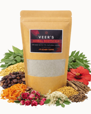 Herbal body scrub