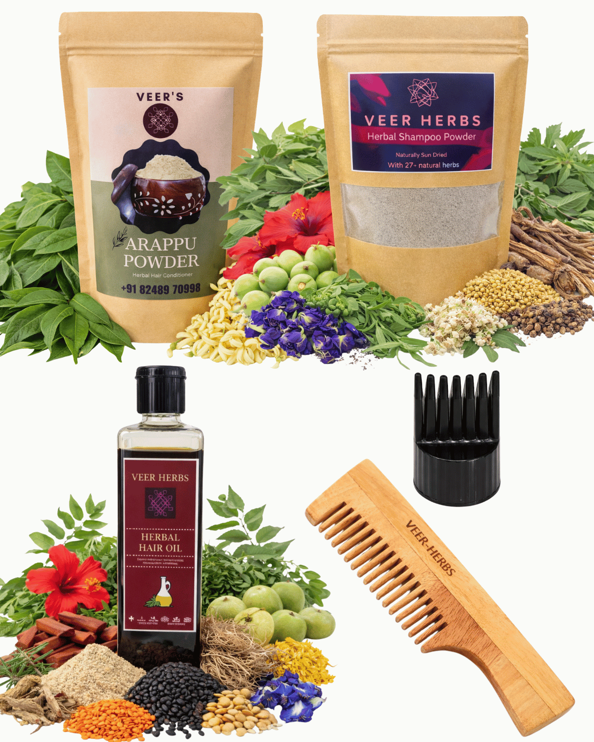 Herbal Hair Care Combo