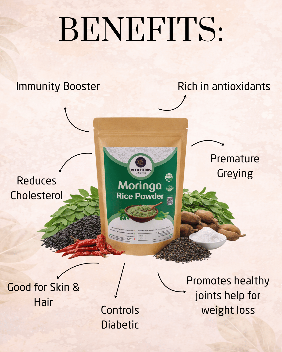 Moringa powder - Image 2