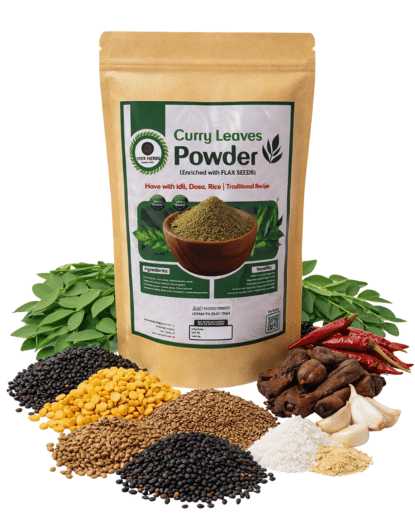 Flax Seed Curry Leaves Podi